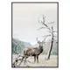 Poster Gallerix Winter Deer