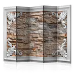 Rumsavdelare Skärmvägg Arkiio Brick In The Frame Brown II 225x172 cm