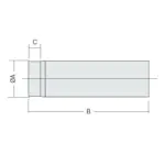 Rör Kaminexperten 1000 mm 150