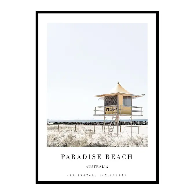 Poster Gallerix Paradise Beach