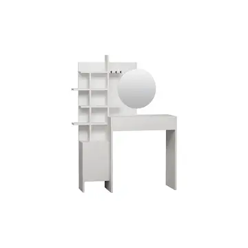 Sminkbord In Living Decortie med Förvaring och Spegel