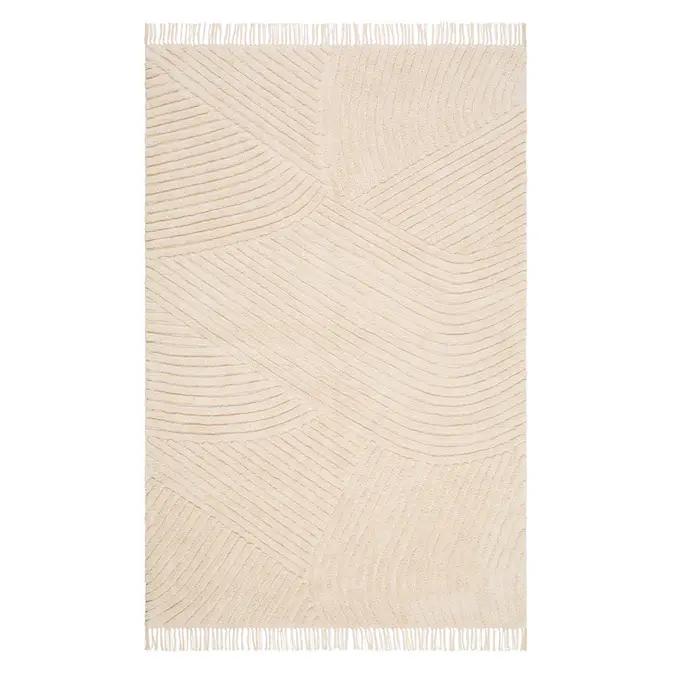 Bomullsmatta KM Carpets Marocko Abstrakt