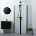 Duschhörn Bathlife Mitt Svart