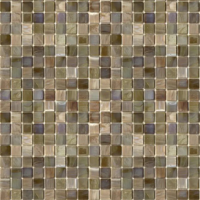 Mosaik Konradssons Sicis Nat Sandalwood Ljusbrun 1,5x1,5 cm