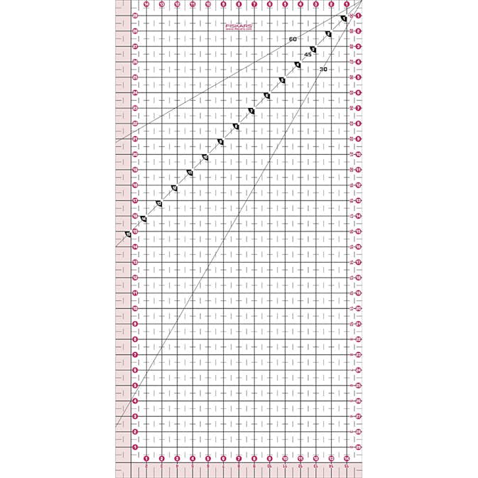 Linjal Fiskars Patchwork 15x30 cm 1 St