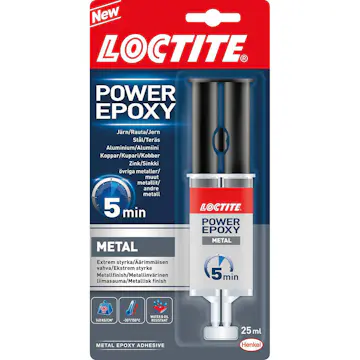 Lim Epoxylim 2 Loctite 5 ml Stål 5 Min
