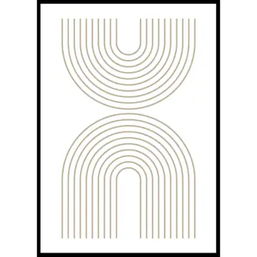 Poster Gallerix Art Lines No2