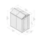 Skjul Canopia by Palram Skylight Pent 2,1 m²