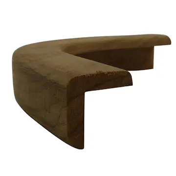 Teakhörn Roca L-list Utsides 22 Radie 50/90°