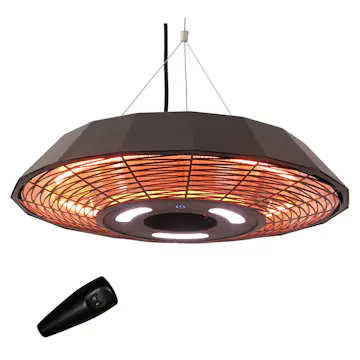 Terrassvärmare Hortus Hängande UFO 2000 W HA inkl. Fjärrkontroll
