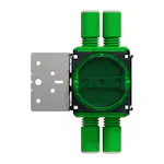 Apparatdosa Schneider Electric Multifix med lock för enkel-/dubbelgips 12-27mm