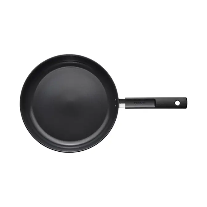 Stekpanna Fiskars Hard Face 30 cm Med Non-Stick Beläggning och Silikonlock