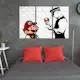 Tavla Arkiio Mario Bros Banksy
