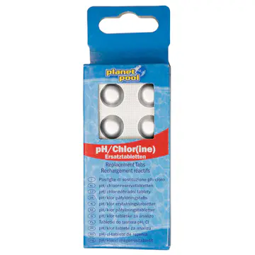 Poolkemi Planet Pool pH/Klor Mini Pool Tester 2x30