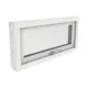 Överkantshängt Fönster Outline 3-Glas Aluminium