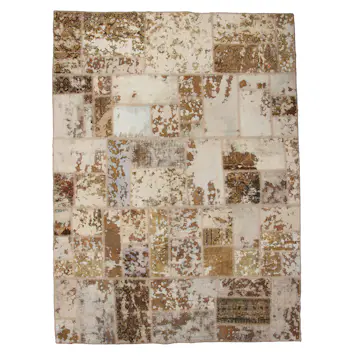 Persisk Patchworkmatta D-sign Handknuten 750852