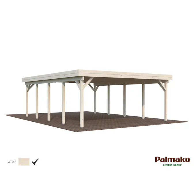 Carport Palmako Karl 40,6 m2