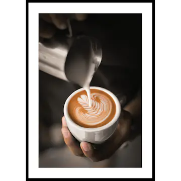 Poster Gallerix Caffe Latte Coffee No2