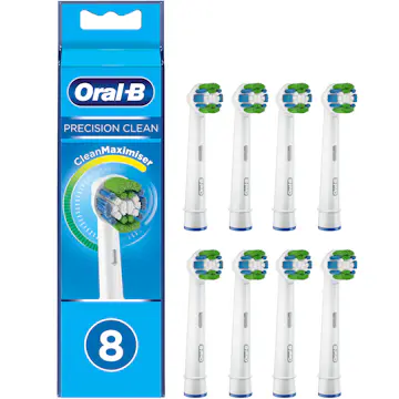 Borsthuvud Oral B Precision Clean XXL 8 st