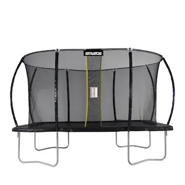 Studsmatta Stratos Rektangulär med Skyddsnät