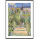Poster Gallerix The Artist's Garden at Vétheuil By Claude Monet