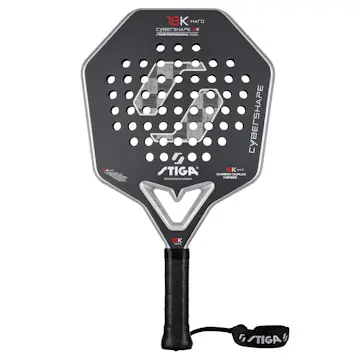Padelracket STIGA Sports 18K X Hard Cybershape