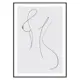 Poster Gallerix Curved Lines No1