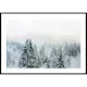 Poster Gallerix Snow Covered Forest