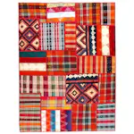 Persisk Patchworkmatta Arkiio 752113 Kelim Flerfärgad 153x206