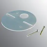 Fästplatta Ifö Electric för Takdosa Cc 70 mm