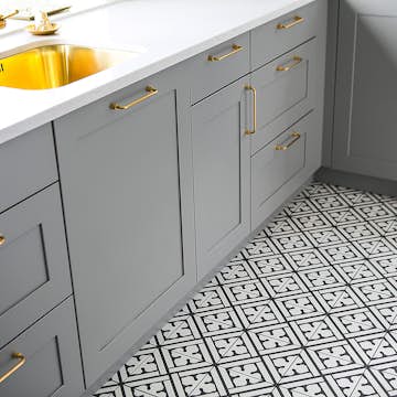 Kakeldekor Konradssons Kerion Classic Noir B 20x20 cm