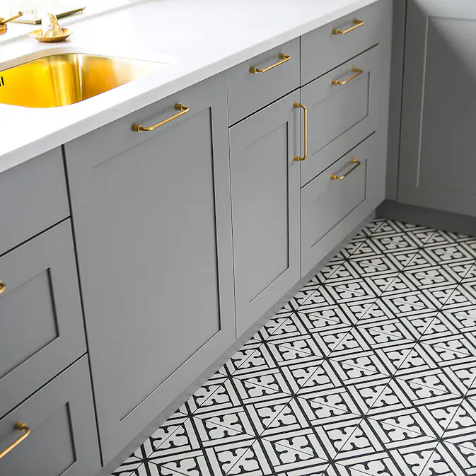 Kakeldekor Konradssons Kerion Classic Noir B 20x20 cm