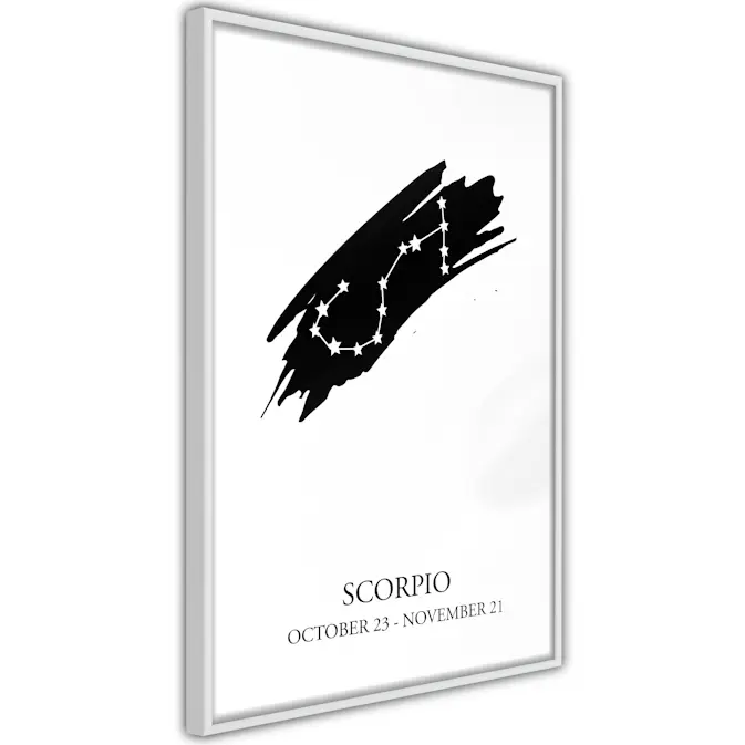 Poster Artgeist Affisch Zodiac Signs Scorpio