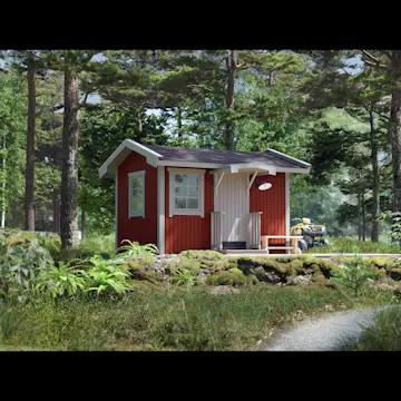 Friggebod Trähuset Rasken 10 kvm