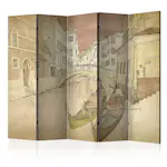 Rumsavdelare Skärmvägg Arkiio Gondolas in Venice II 225x172 cm