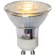 LED-lampa Star Trading GU10 MR16 Spotlight Glas 3-step