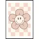Poster Gallerix Pink Smiley Flower