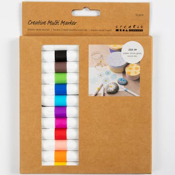 Tuschpennor Creativ Company 12st 4mm