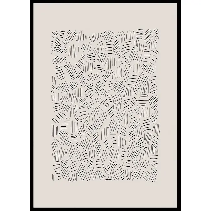 Poster Gallerix Abstract Mess Pattern
