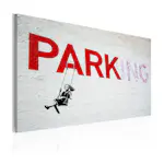 Tavla Arkiio Parking Banksy 60x40