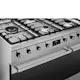 Gasspis Smeg C92GMX2 Sinfonia Rostfri med Dubbelugn och Grillfunktion