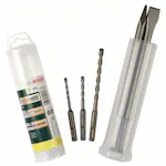 Borr-/mejselset Bosch Power Tools 5-delars SDS Plus