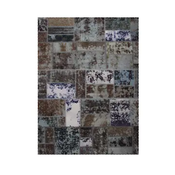 Persisk Patchworkmatta D-sign Handknuten 750906