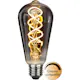 LED-lampa Star Trading E27 ST64 Decoled Spiral Smoke Dimbar 2W