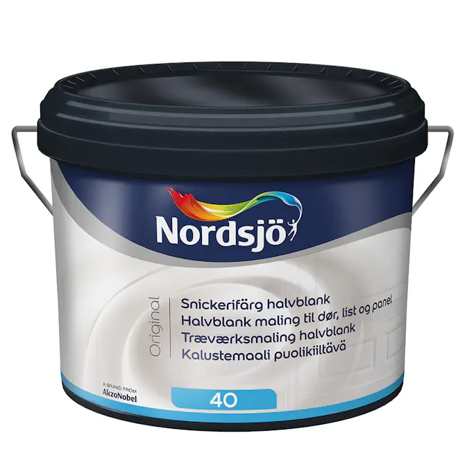 Snickerifärg Nordsjö Original Halvblank Glans 40 2,5 L