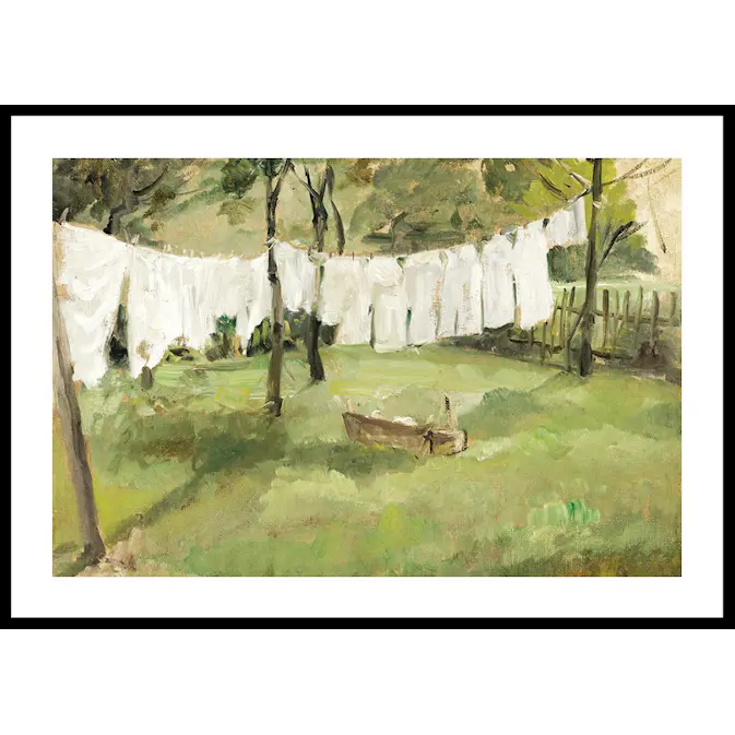 Poster Gallerix Wäscheleine By Johann Sperl