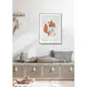 Poster Gallerix Watercolor Fox And Bunny