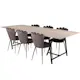 Matgrupp furniture/fashion Jenni med 6 Limhamn Light Stolar