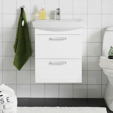 Lådfront Hafa Life Lines Vit Matt