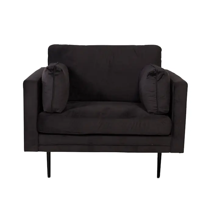 Fåtölj Venture Home Boom Sammet